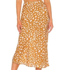 RESA Isabel Crepe Midi Skirt Size Medium